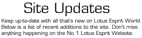 Updates